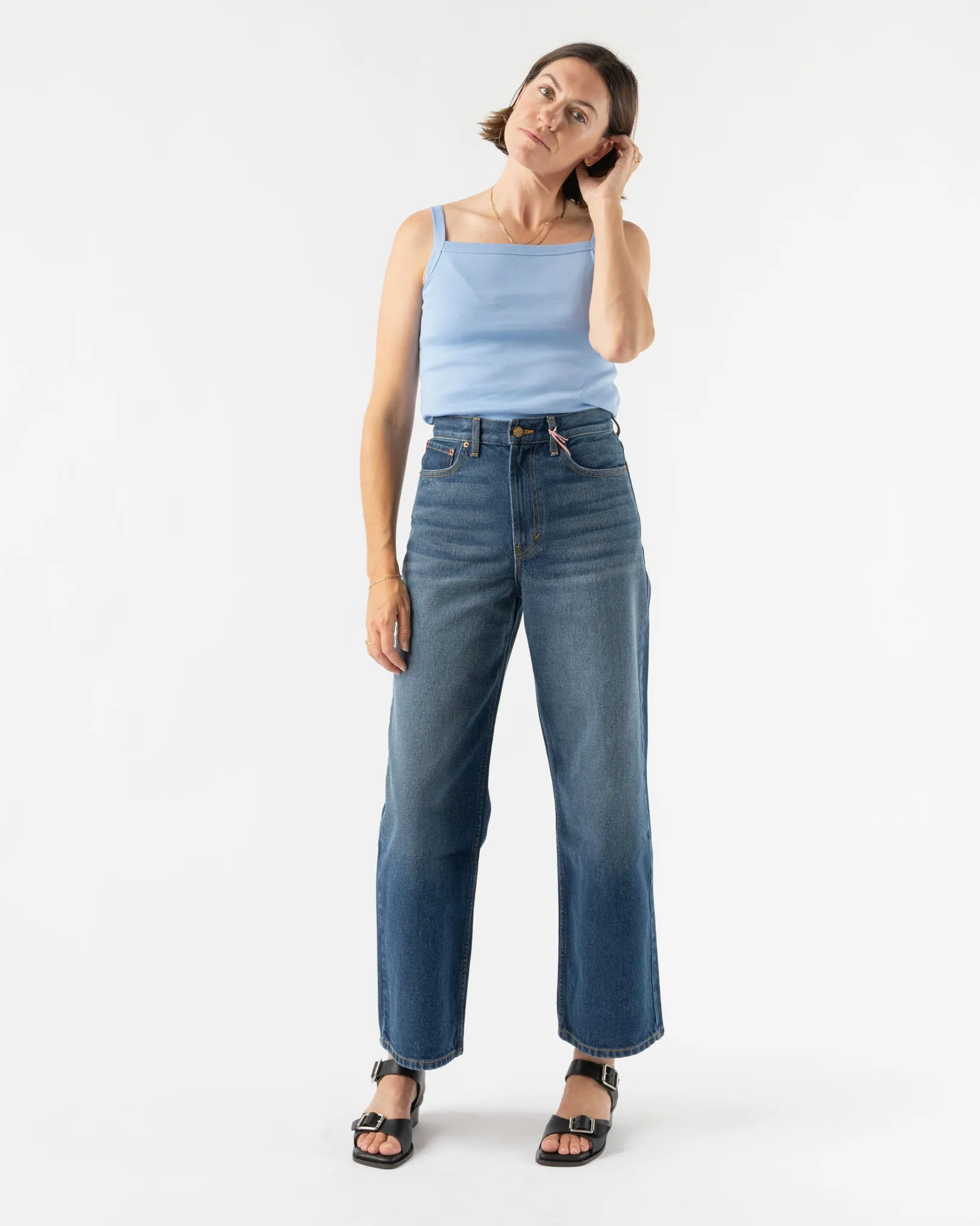 B Sides Elissa High Wide in Cate Wash
