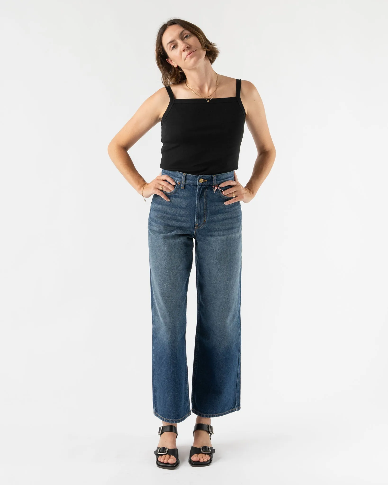 B Sides Elissa High Wide in Cate Wash