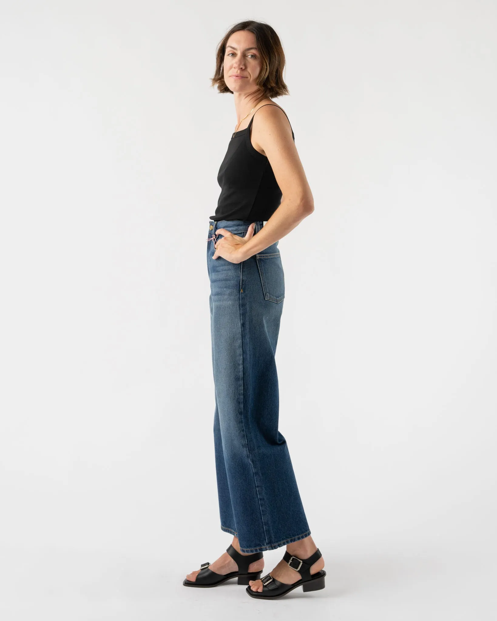 B Sides Elissa High Wide in Cate Wash