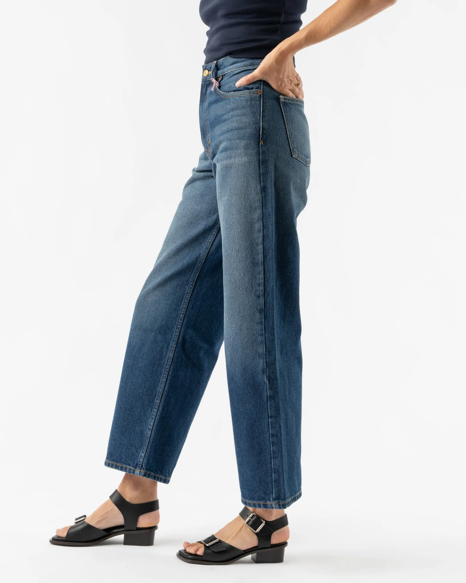 B Sides Elissa High Wide in Cate Wash