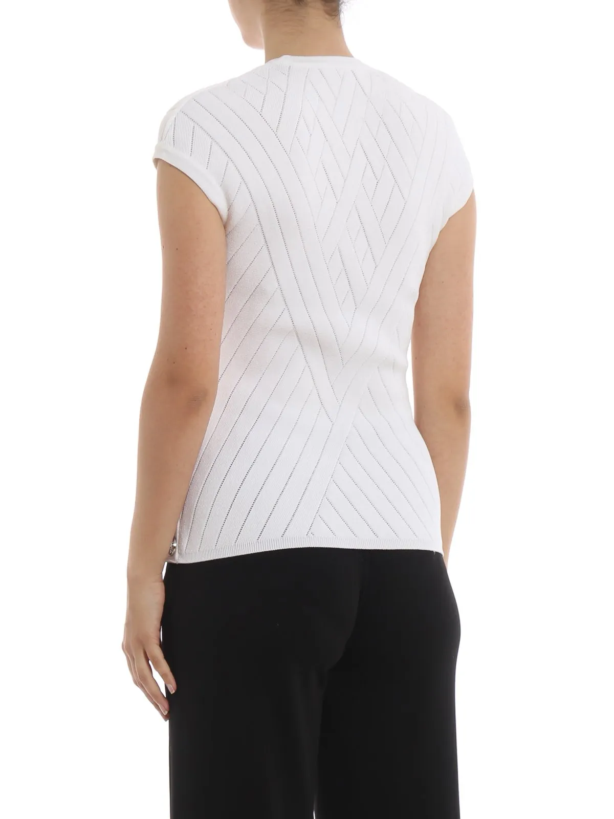Balmain Textured Knit Top