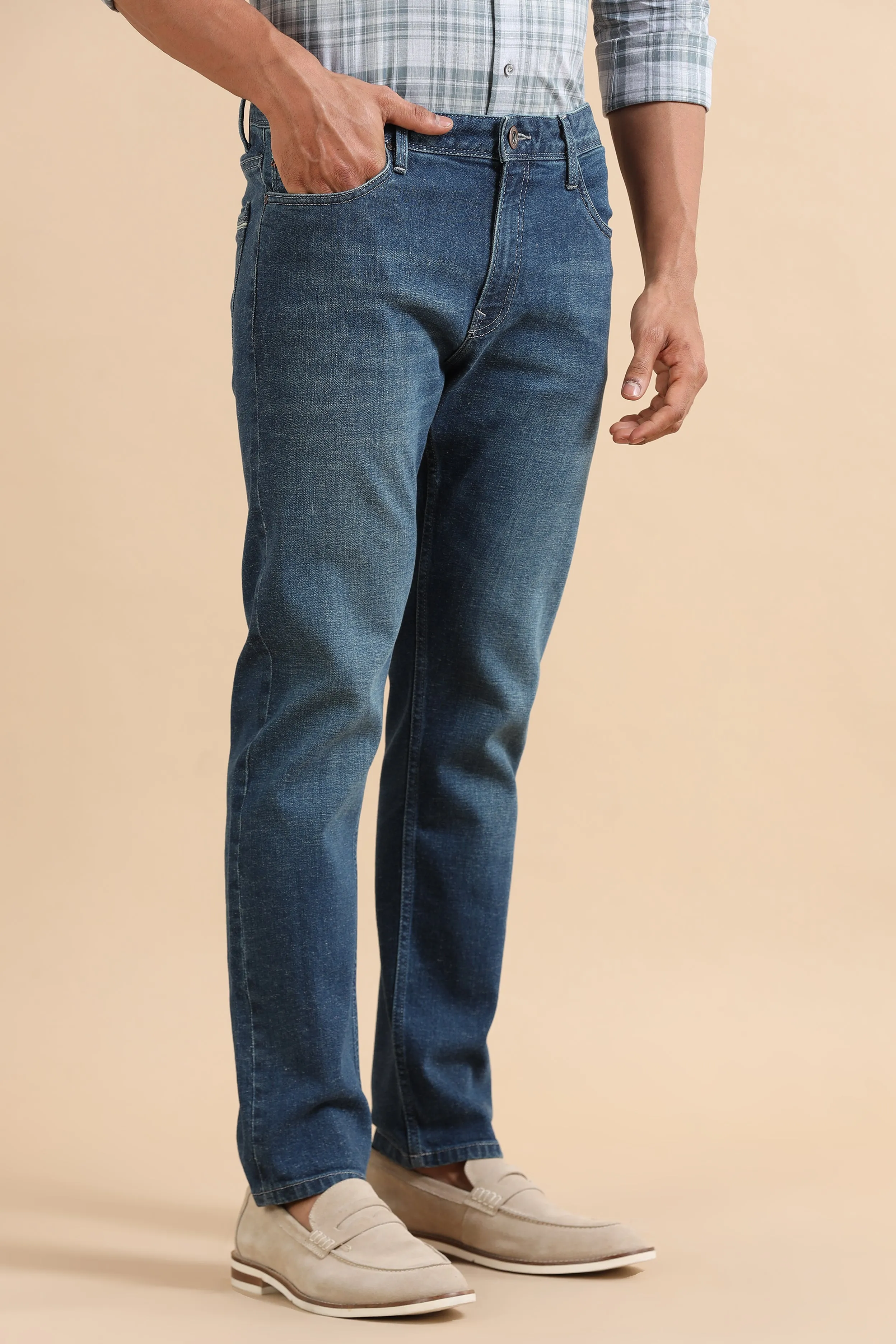 Blue Selvedge Denim - Straight Slim fit