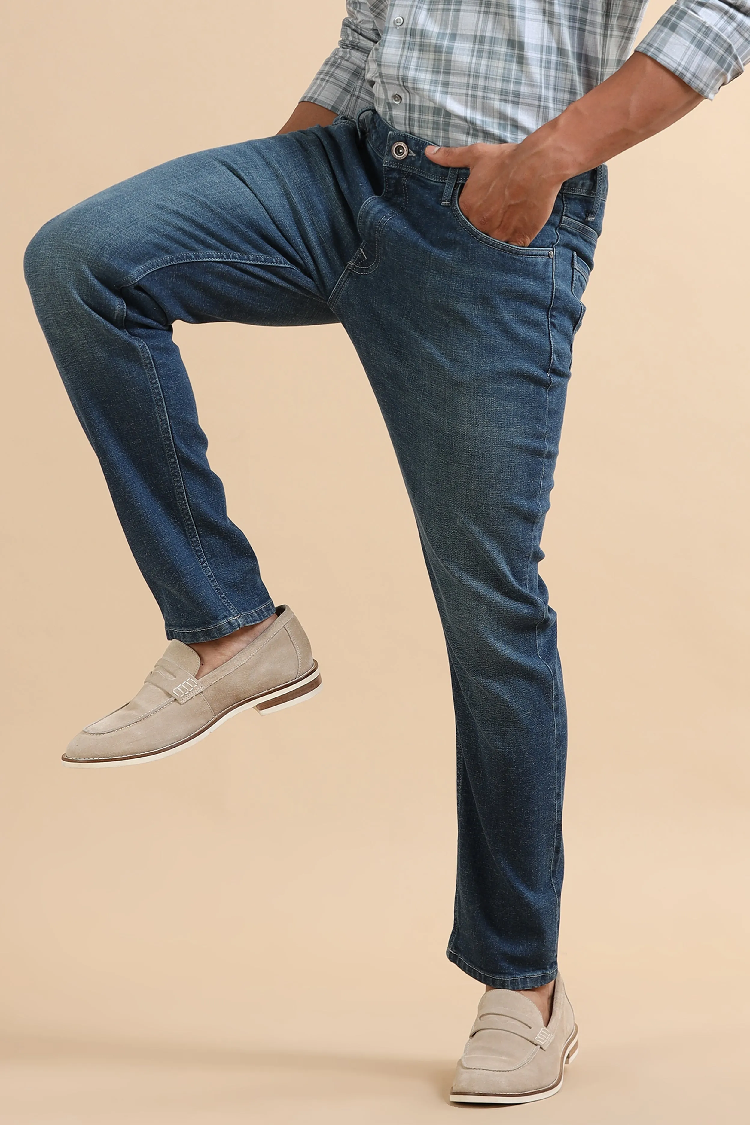 Blue Selvedge Denim - Straight Slim fit