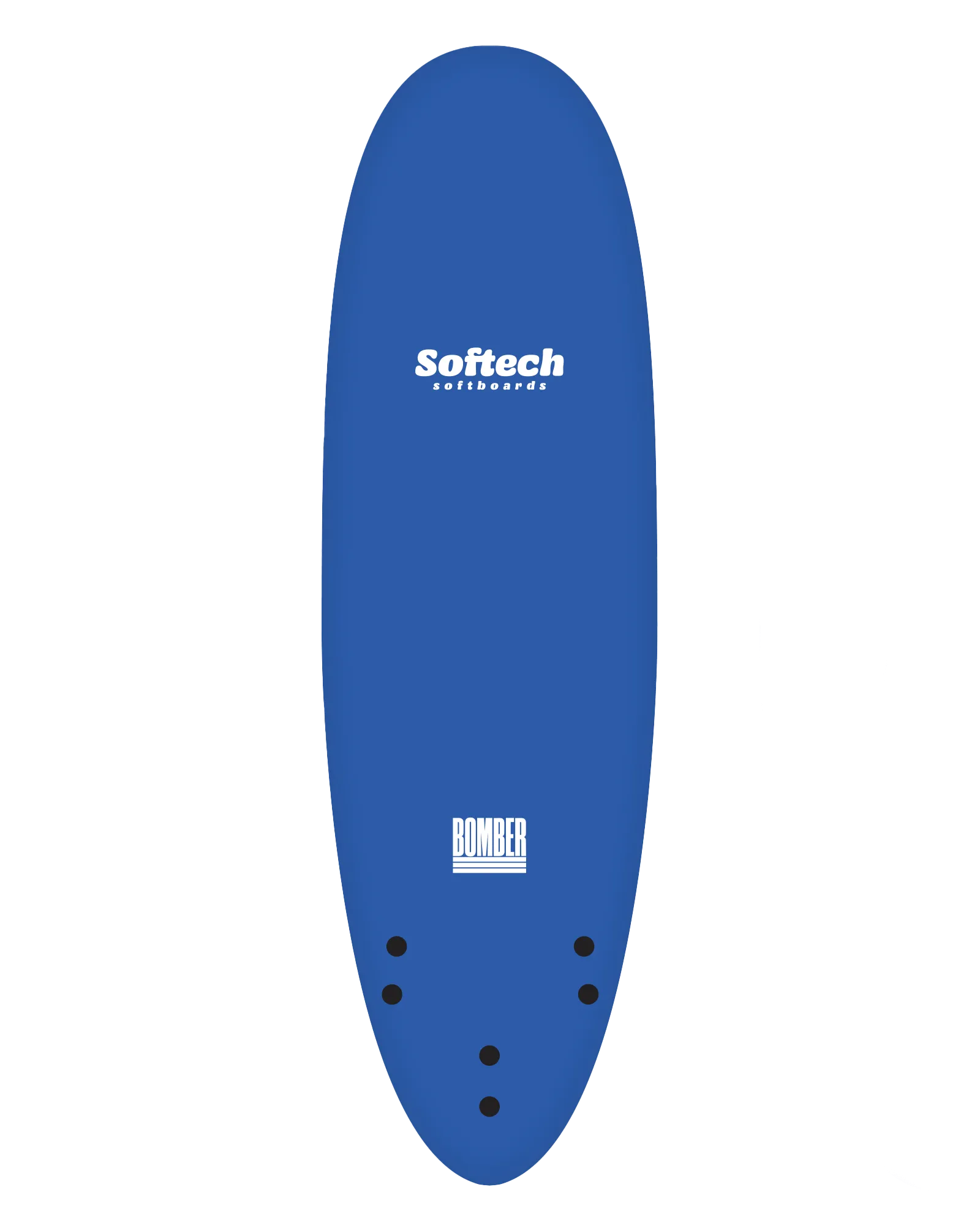 Bomber 6'10" Softboard in Royal Blue & White