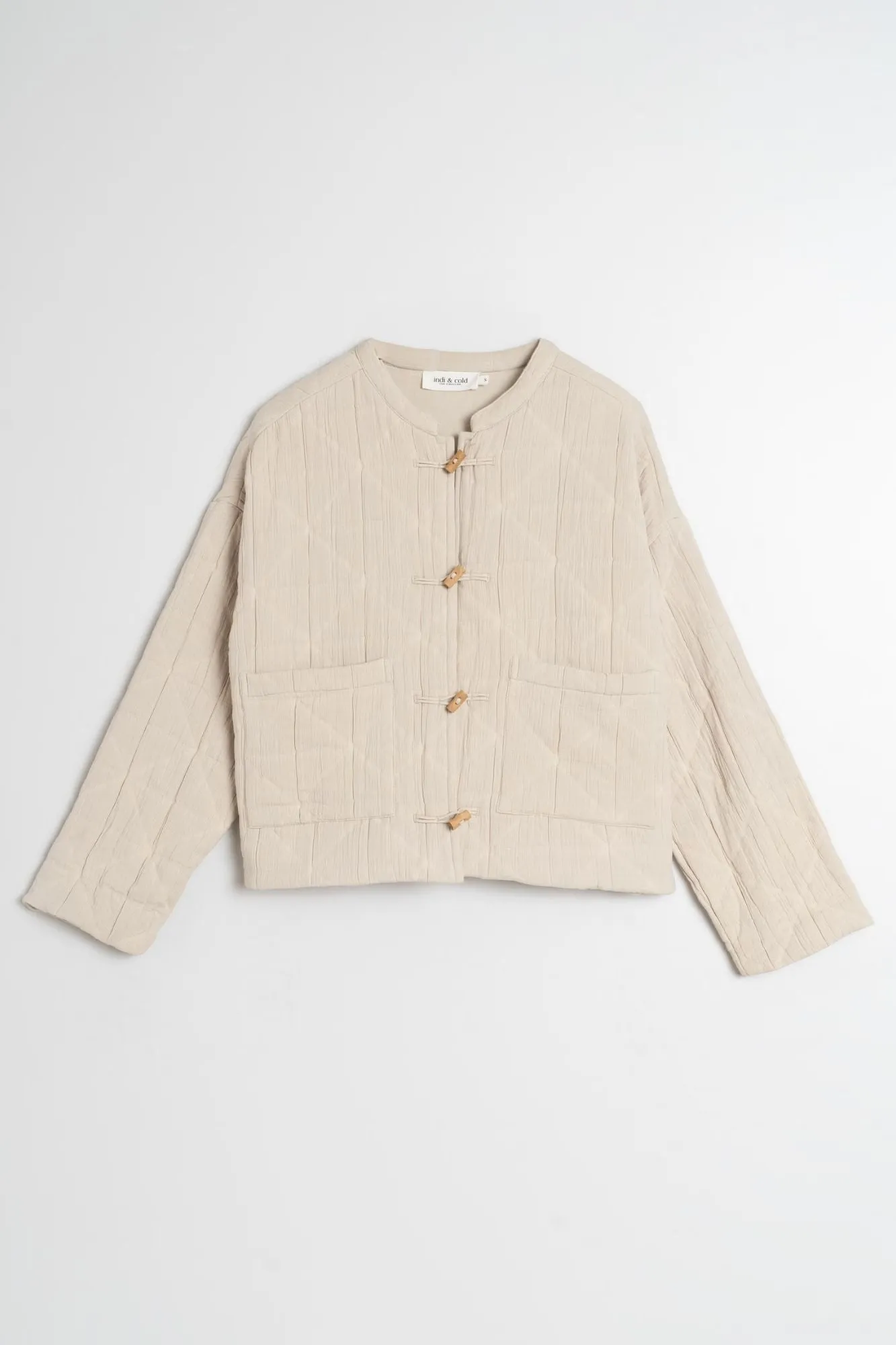 Cotton Jacquard Jacket