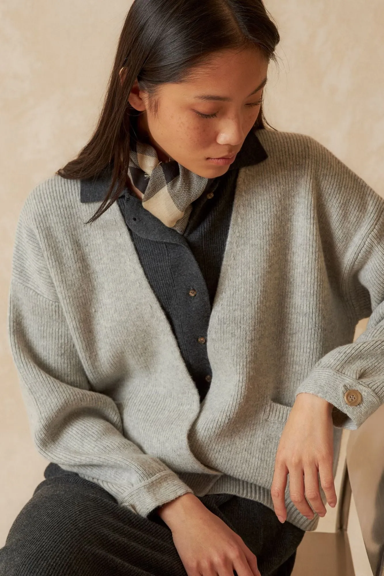 Cross Knit Jacket