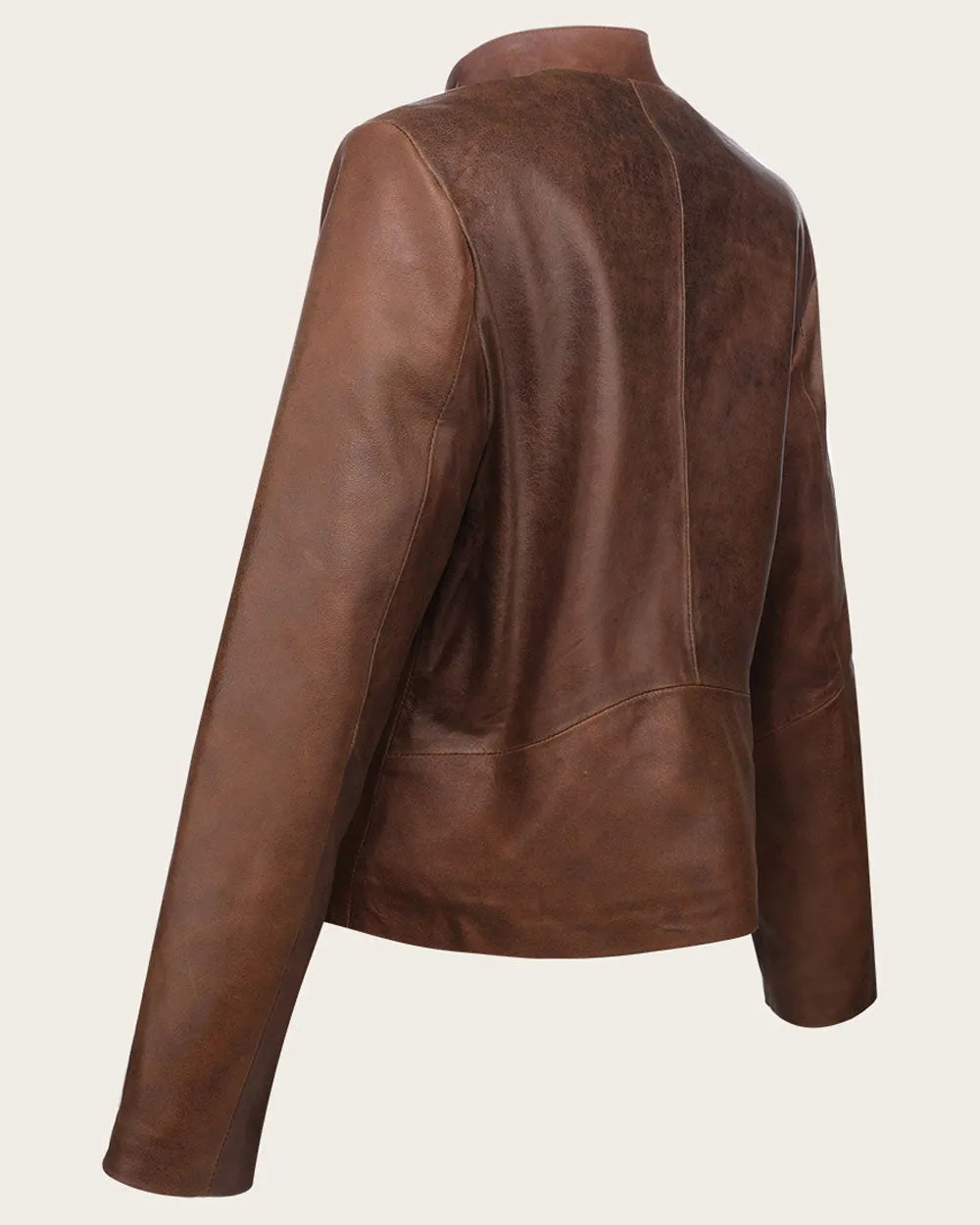 Honey mao neck jacket
