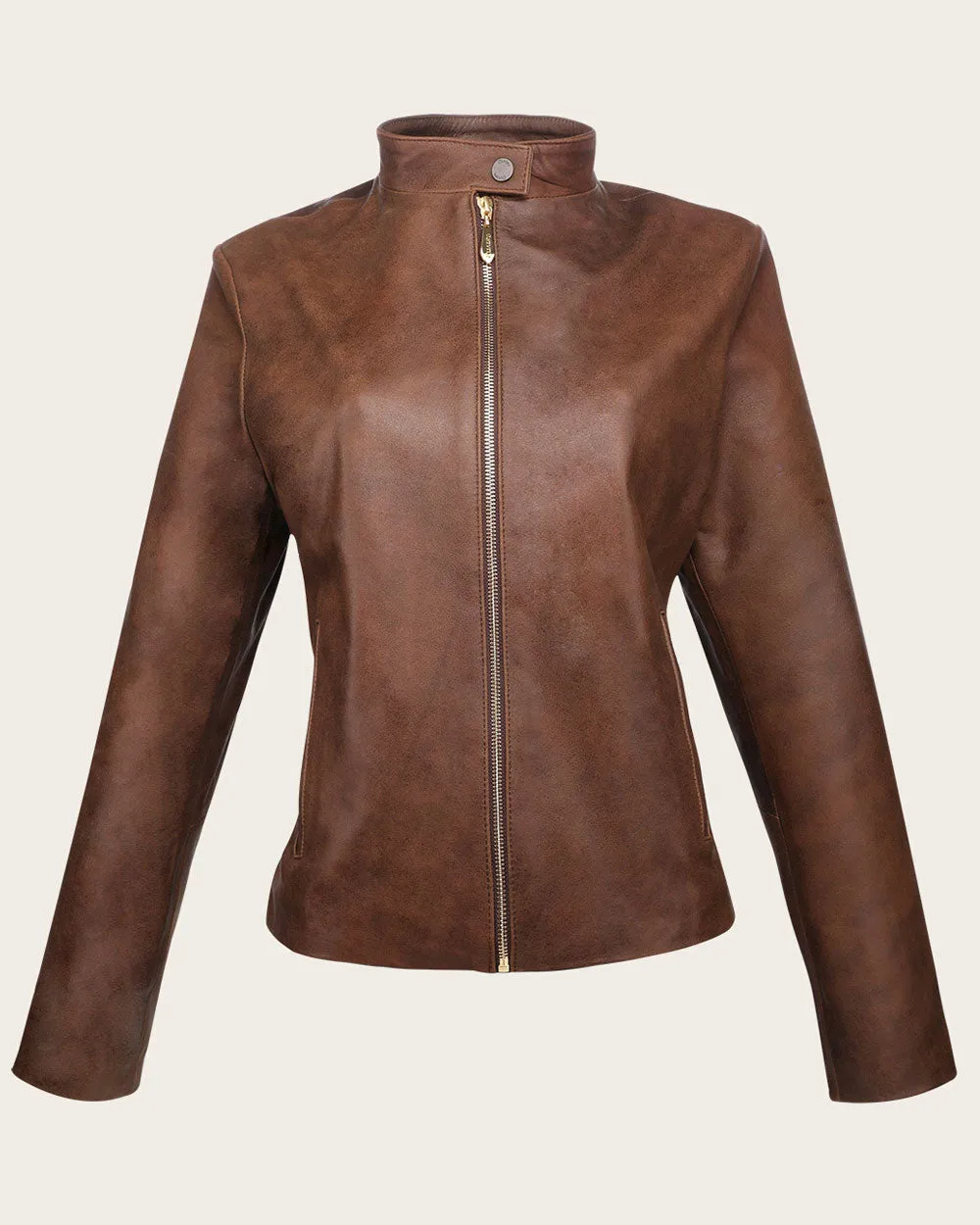 Honey mao neck jacket