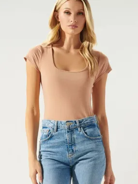 Jersey Knit Basic - Camel