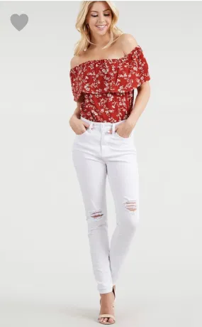Judy Blue White Jean