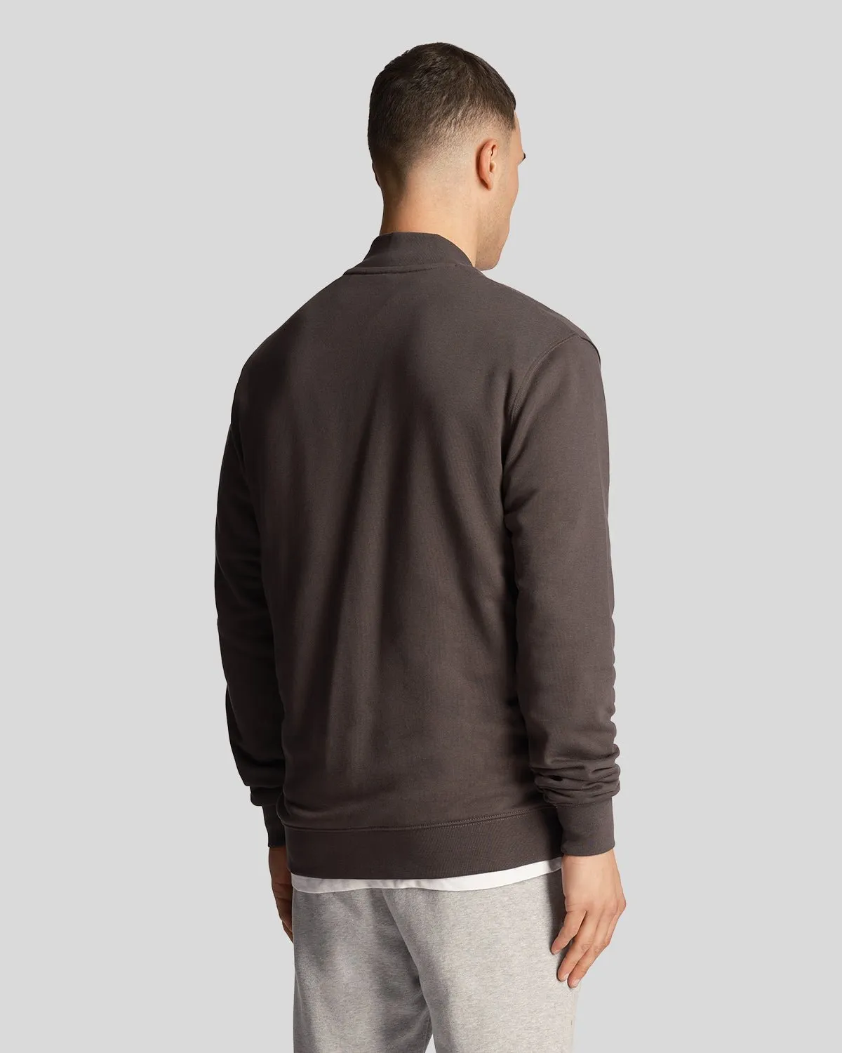 Loopback Jersey Bomber Jacket