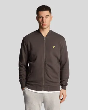 Loopback Jersey Bomber Jacket
