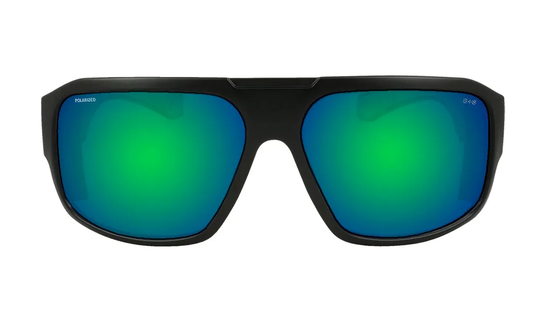 MEGA Safety - Polarized Green Mirror Black