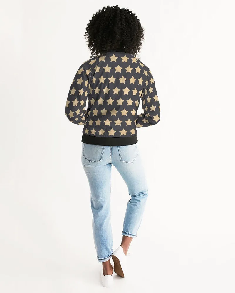 Military Stars Women's Bomber Jacket