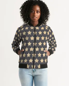 Military Stars Women's Bomber Jacket