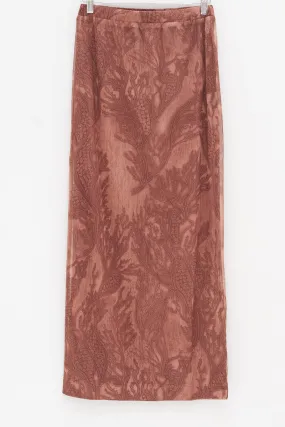 Native Midi Skirt - Orange