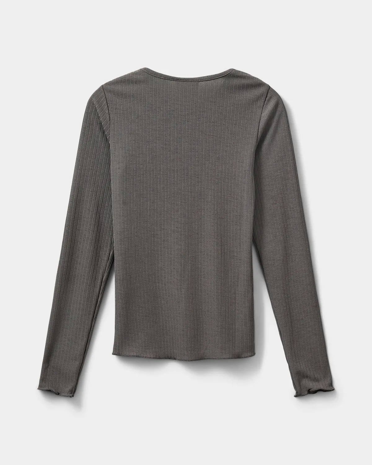 PATRICIASY T-SHIRT LONG SLEEVE - Grey