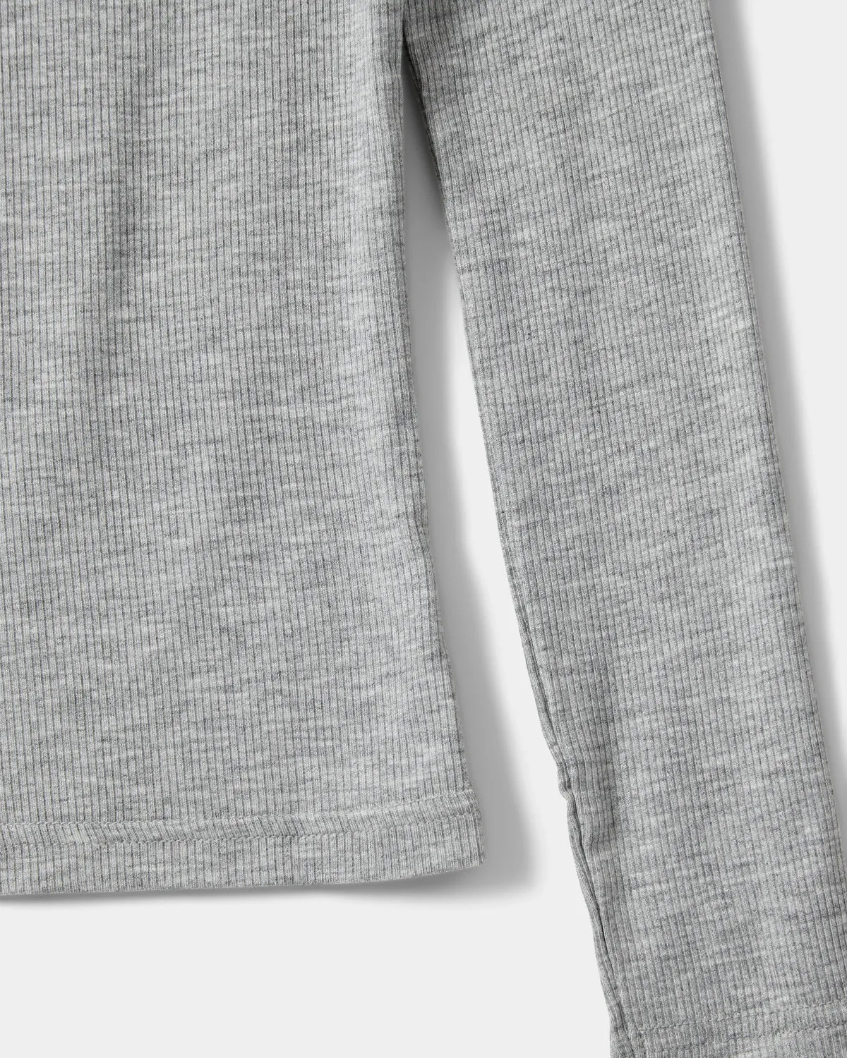 PETRICIASY T-SHIRT LONG SLEEVE - Grey mel