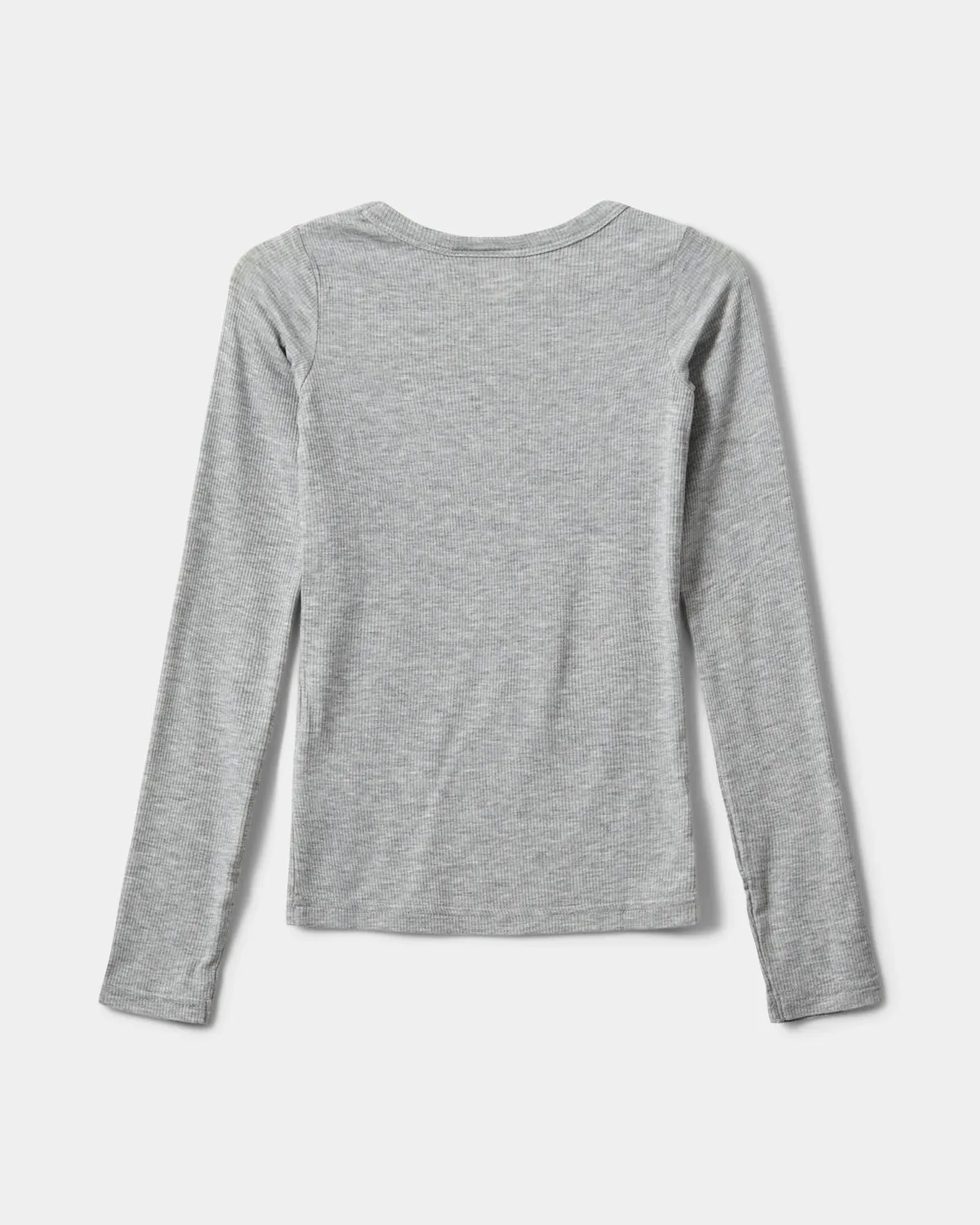 PETRICIASY T-SHIRT LONG SLEEVE - Grey mel