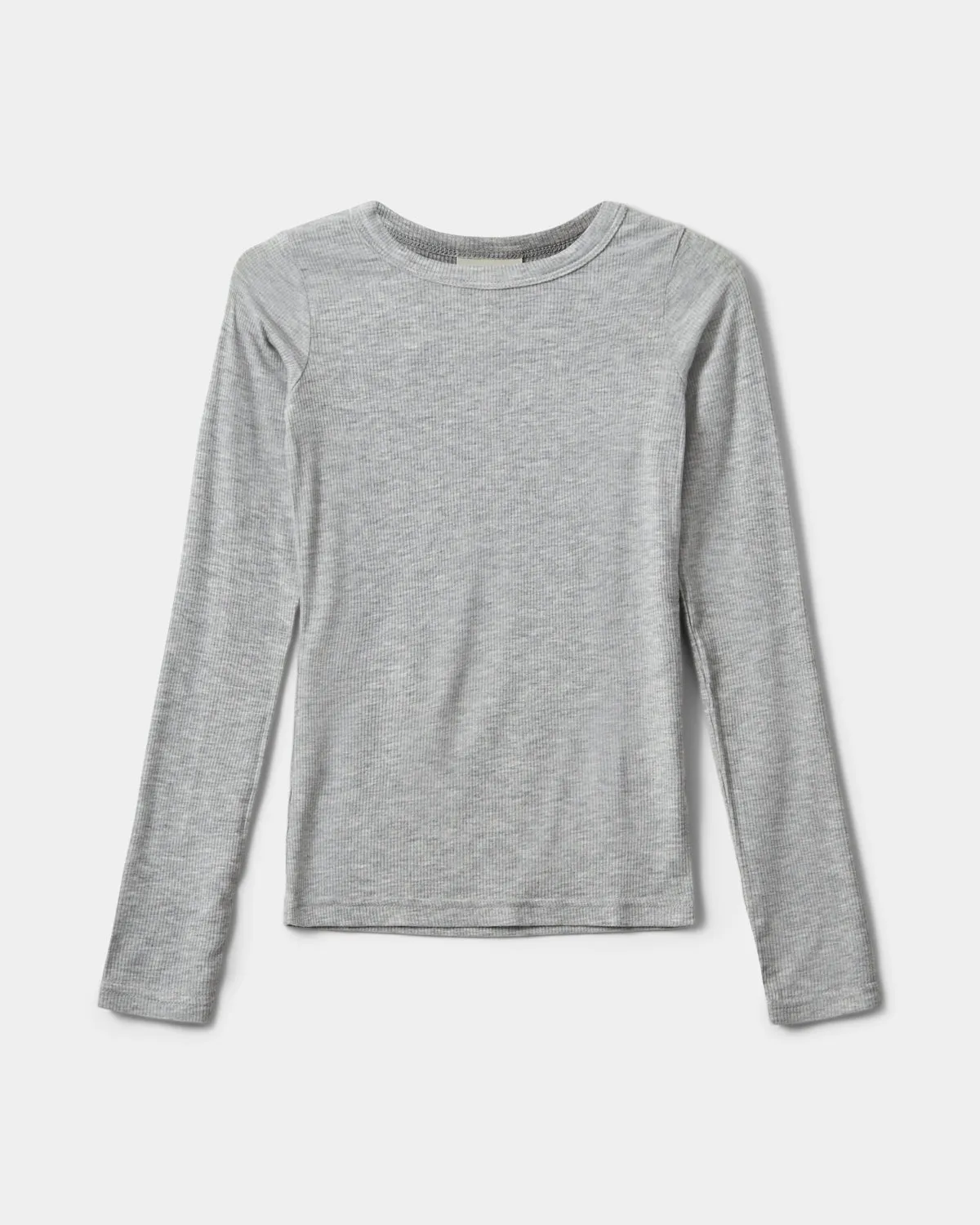 PETRICIASY T-SHIRT LONG SLEEVE - Grey mel