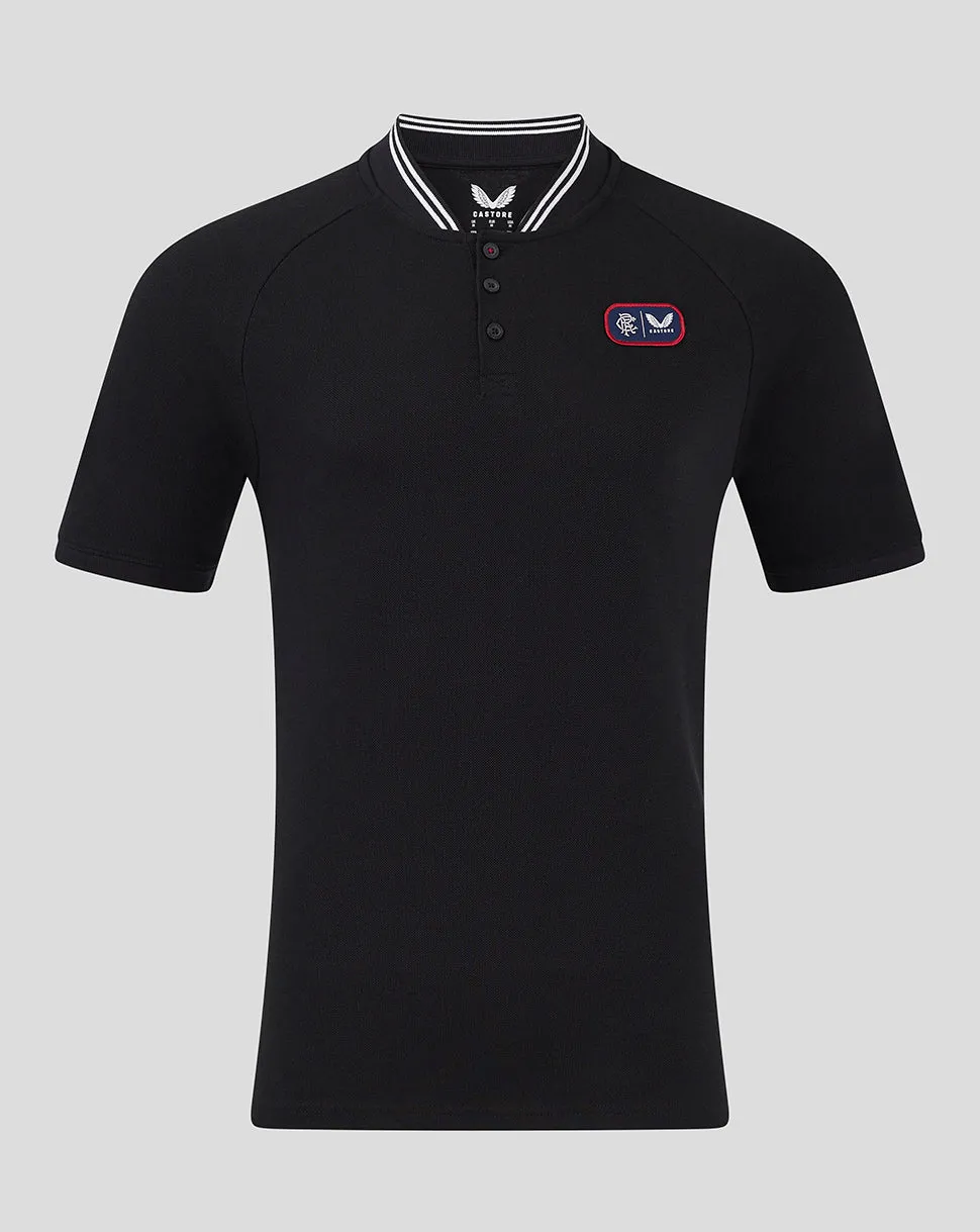 Rangers Men's 24/25 Cotton Polo - Black