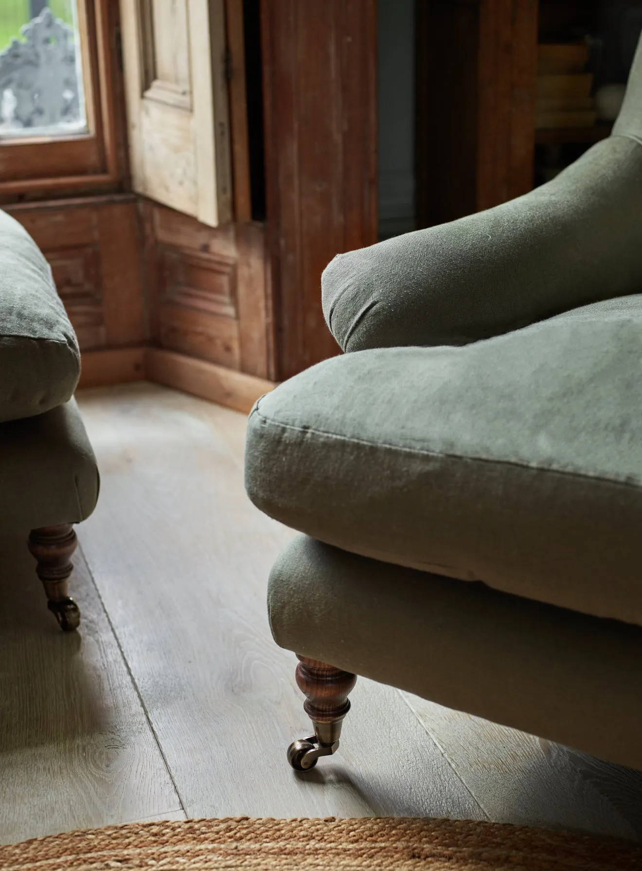 Remy Armchair, Slate Grey Velvet