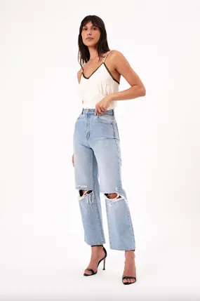 rolla's heidi ankle jean - light denim