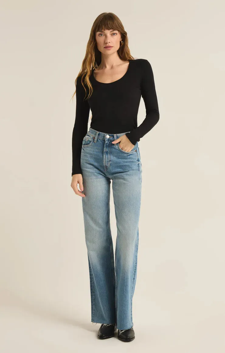 Sirena Rib Long Sleeve Tee