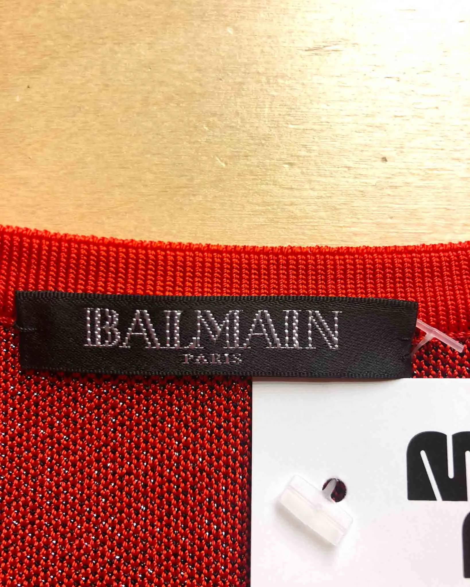 Size 8 (36) | Balmain Knit Bodysuit