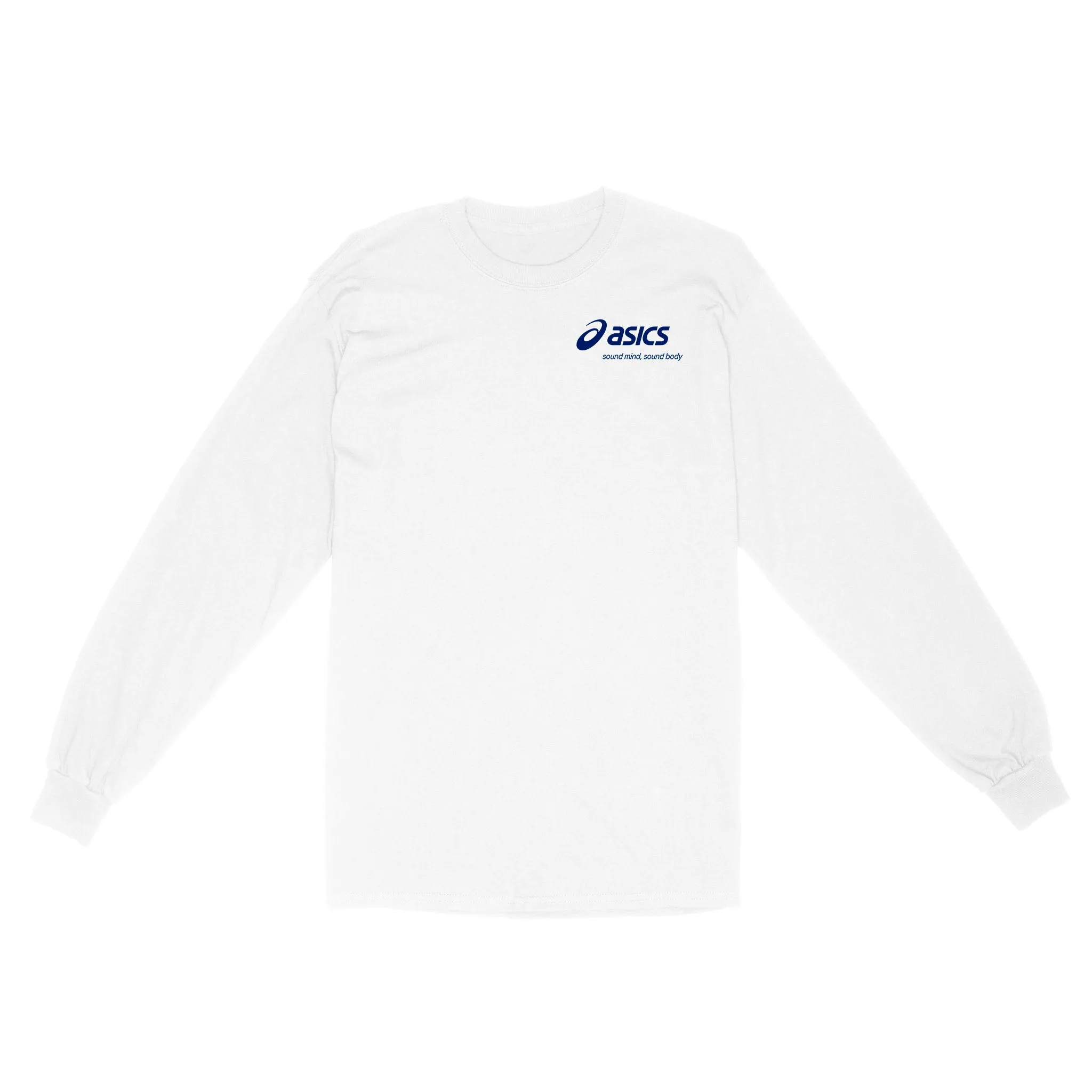 Standard Long Sleeve - ASICS blue logo