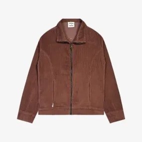 SUPERKICKS | CORDUROY JACKET { MUD BROWN