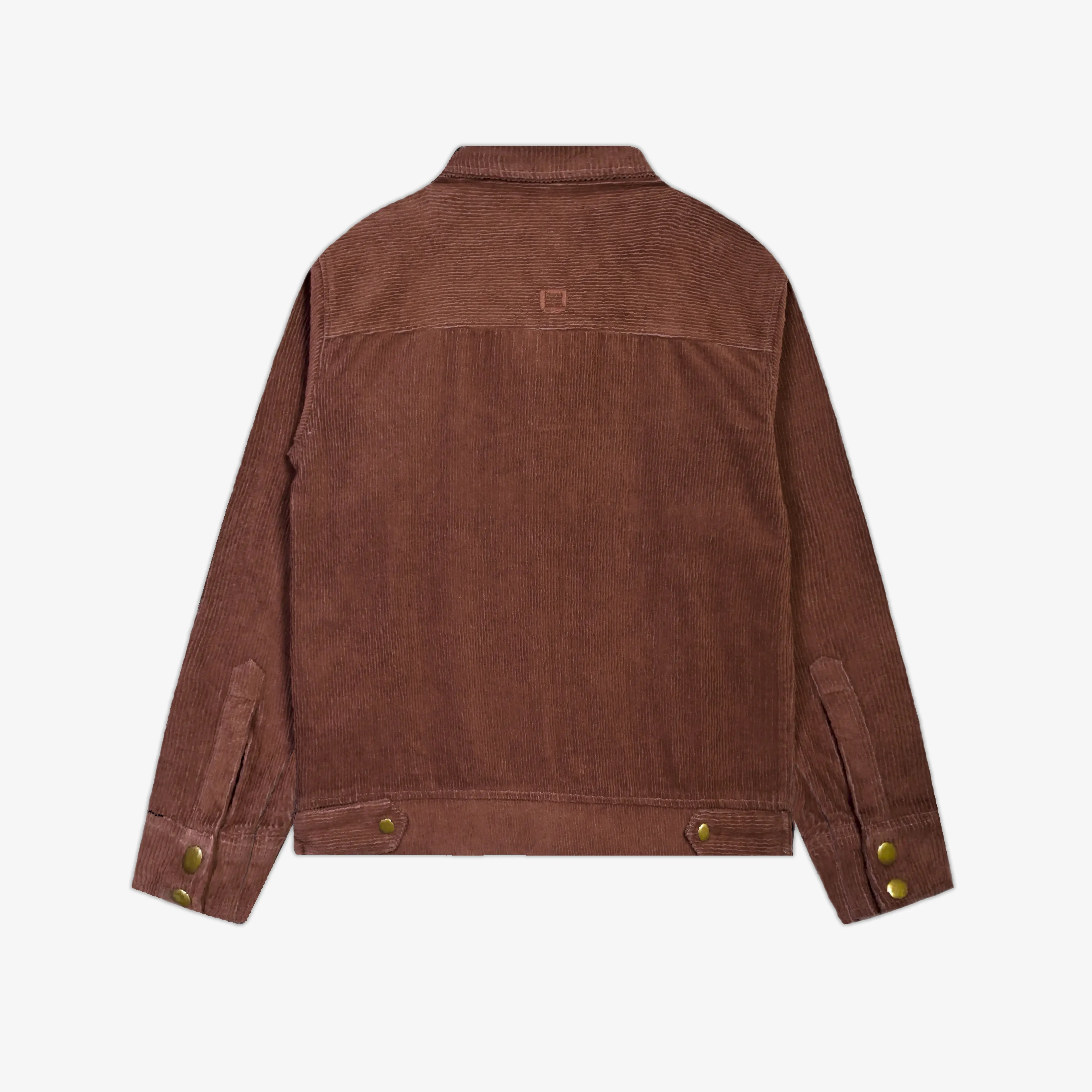 SUPERKICKS | CORDUROY JACKET { MUD BROWN