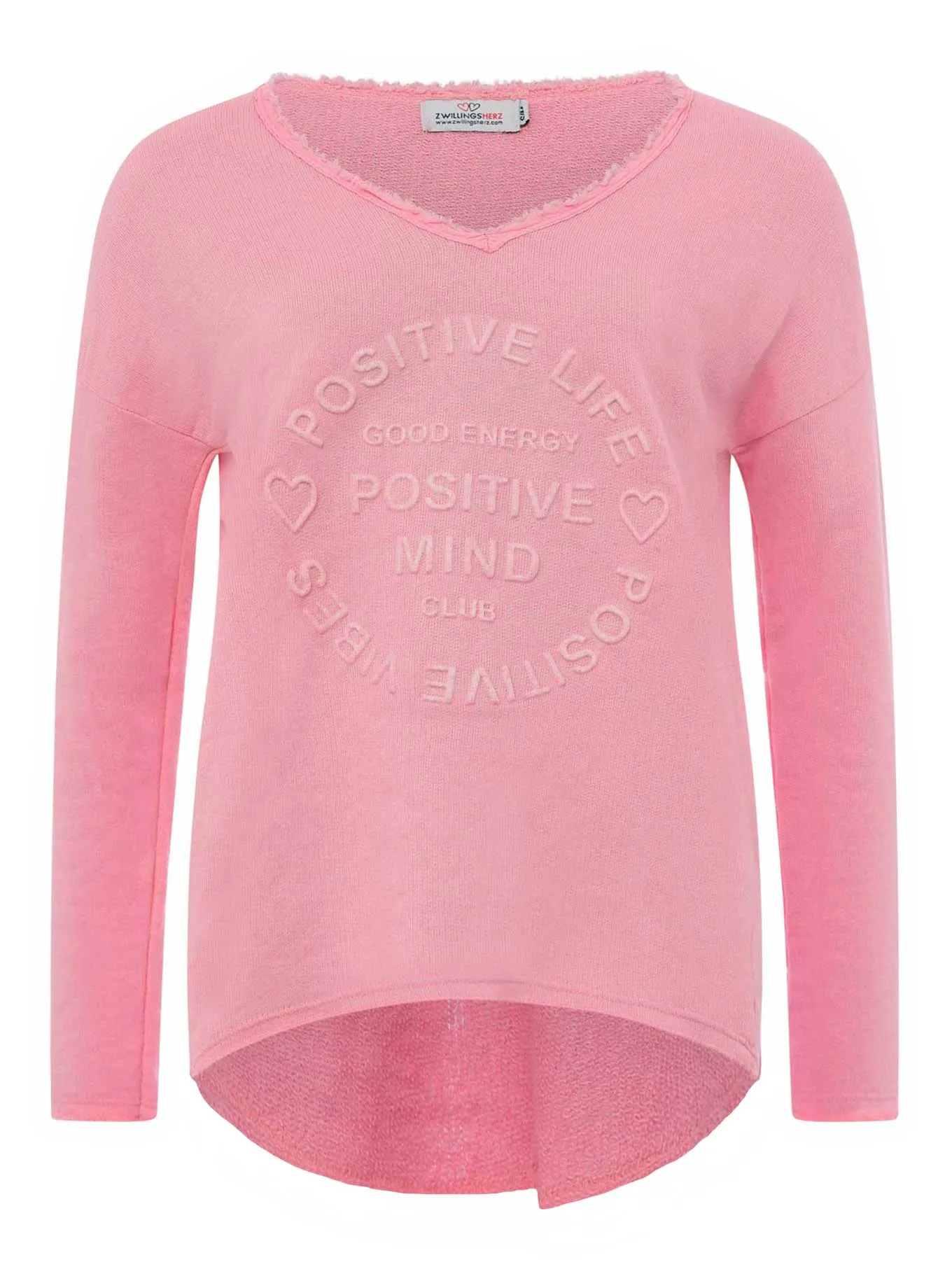 Sweatshirt Positive rosa