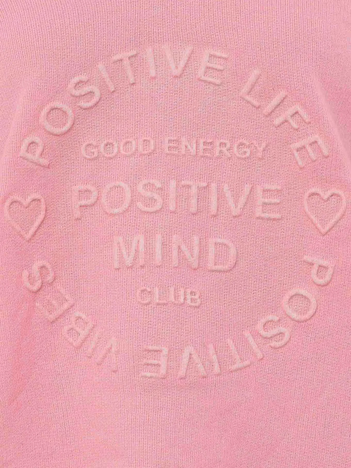 Sweatshirt Positive rosa