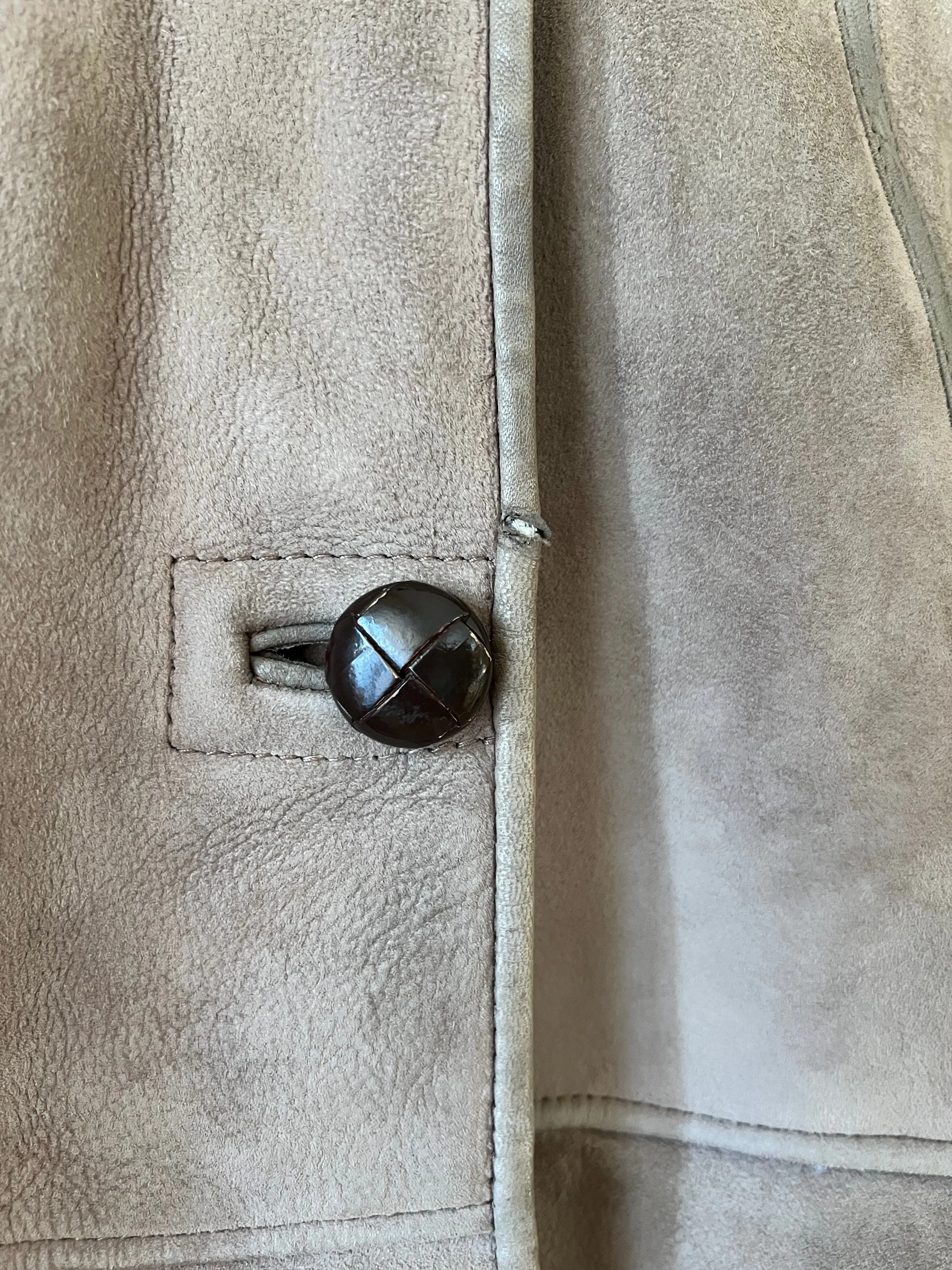 Vtg Shearling Jacket