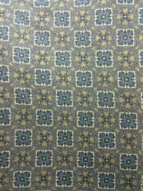 WC-1964W-A SUPER FINE GEO PRINT BOILED WOOL KNIT. ITALY